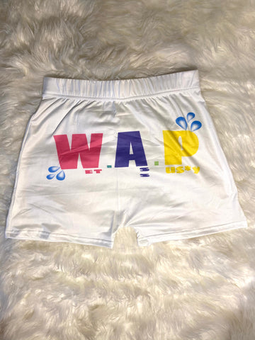 WAP shorts - white